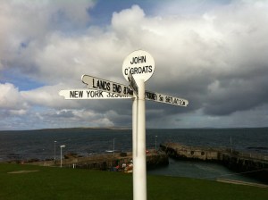 The tourist start at JOG